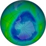 Antarctic Ozone 2006-08-22